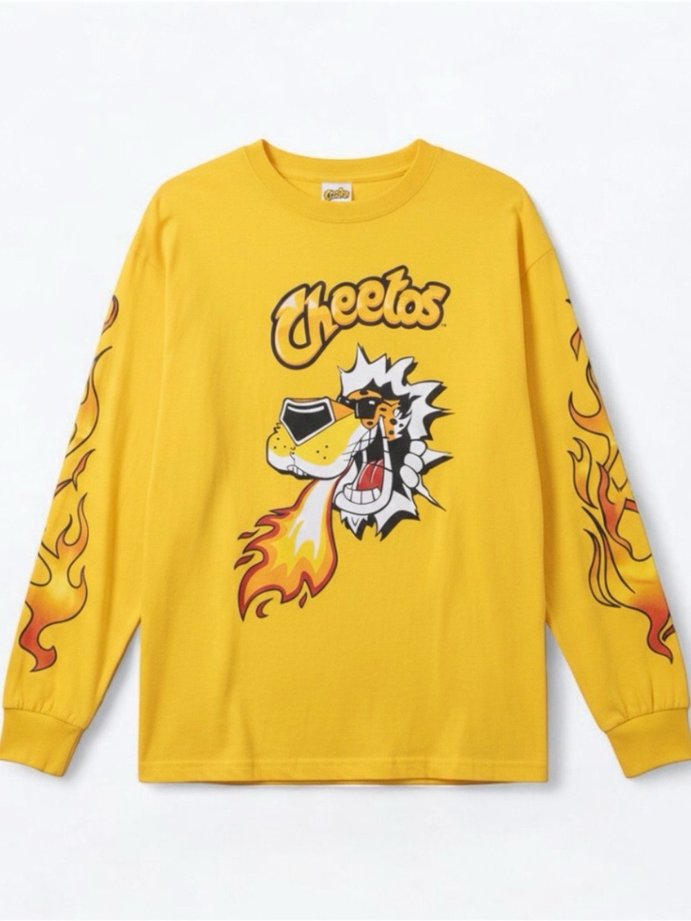 Forever 21 Cheetos Chester Cheetah Graphic Shirt Mens Medium